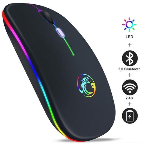 Mouse Led sem Fio Recarregável IMice - Wippas